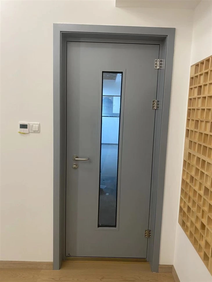 Puerta de acero para oficina